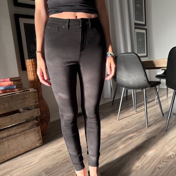 Guess Black Jeggings XS - Picture 4 of 4
